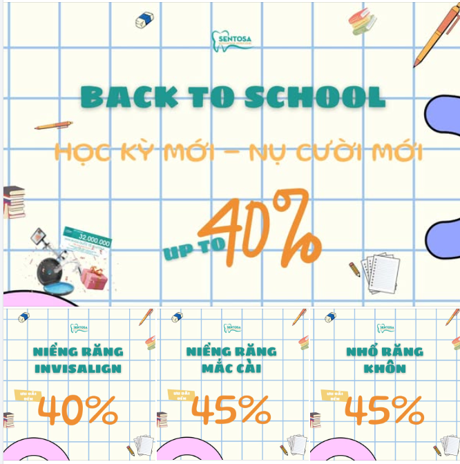 BACK TO SCHOOL – HỌC KỲ MỚI, NỤ CƯỜI MỚI