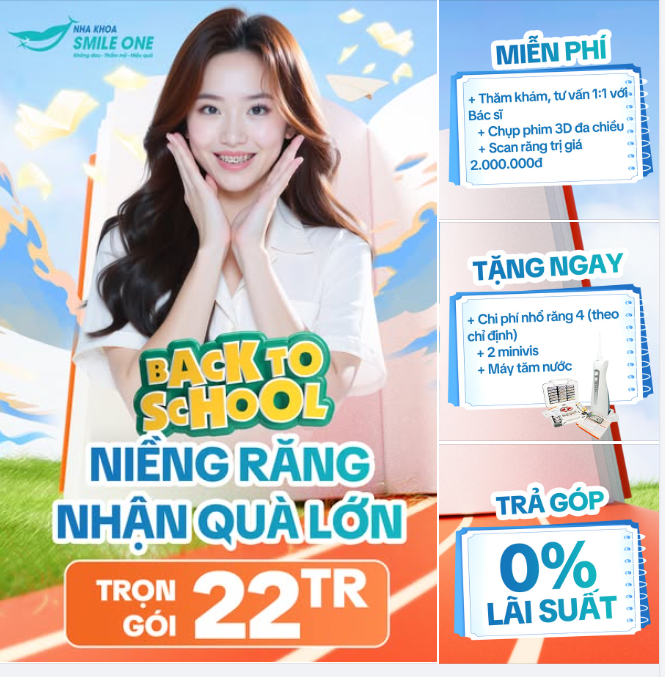BACK TO SCHOOL - Ưu đãi mùa tựu trường!