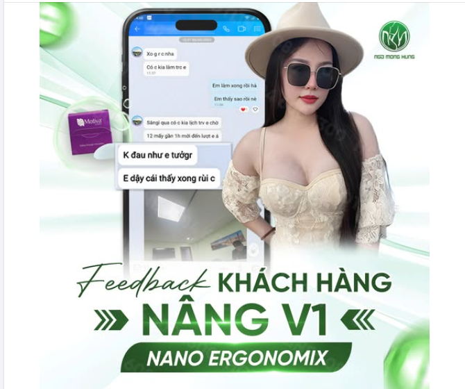 Feedback thật từ khách hàng sau khi nâng V1 tại BVTM Ngô Mộng Hùng