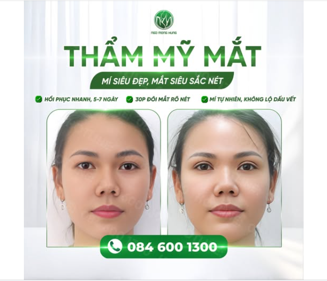 THẨM MỸ MẮT - MÍ SIÊU ĐẸP, MẮT SIÊU SẮC NÉT