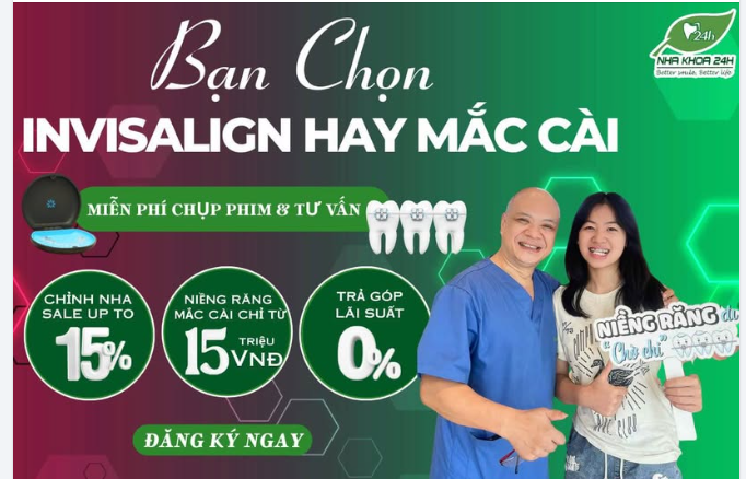 Nên Chọn Niềng Răng Mắc Cài Hay Invisalign?