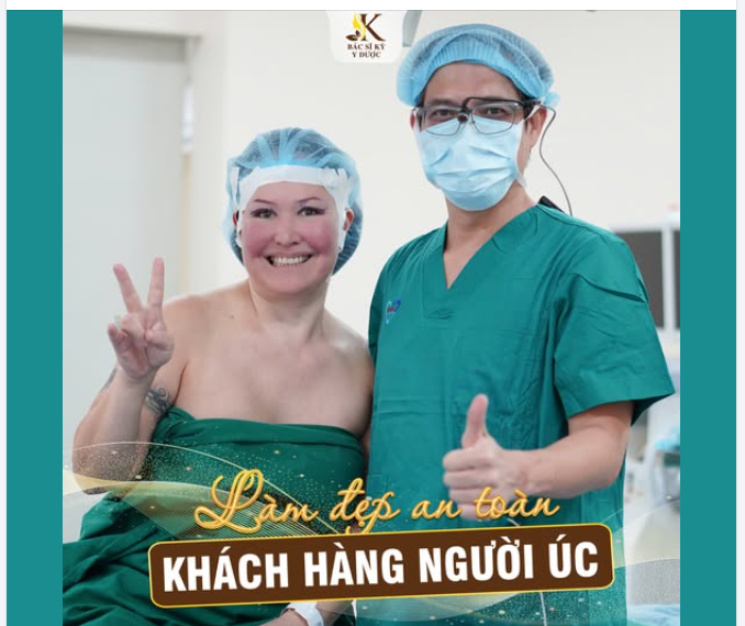 Khách hàng Úc tin chọn Bác sĩ Kỳ Y Dược đồng hành trong hành trình làm đẹp