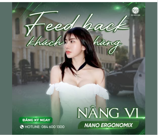 Feedback khách hàng nâng v1 nano ergonomix