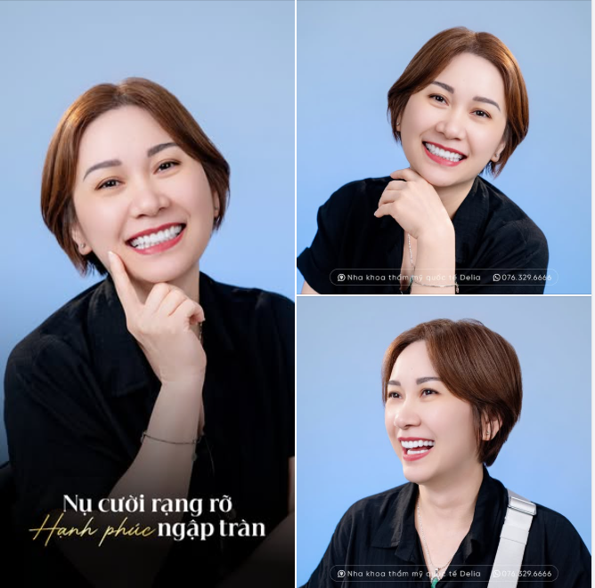 Hạnh phúc đôi khi đơn giản là được mỉm cười thật tự tin.