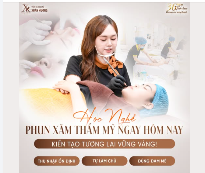 HỌC NGHỀ PHUN XĂM THẨM MỸ – TỰ TIN LÀM CHỦ TƯƠNG LAI TỪ HÔM NAY!