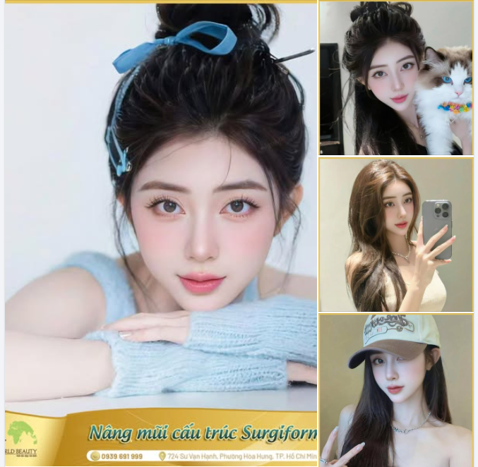 Trước khi tìm đến Thế Giới Đẹp, 9X từng cải thiện dung mạo bằng phương pháp t.iêm chất làm đầy để thay đổi dáng mũi.