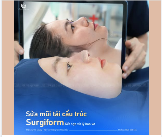TÁI TẠO DÁNG MŨI TOÀN DIỆN CHO CHỊ KHÁCH VIỆT KIỀU