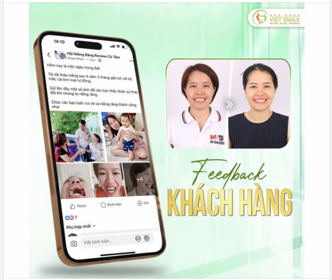 Lâu lắm rồi VIET SMILE mới "khoe" feedback của khách hàng.