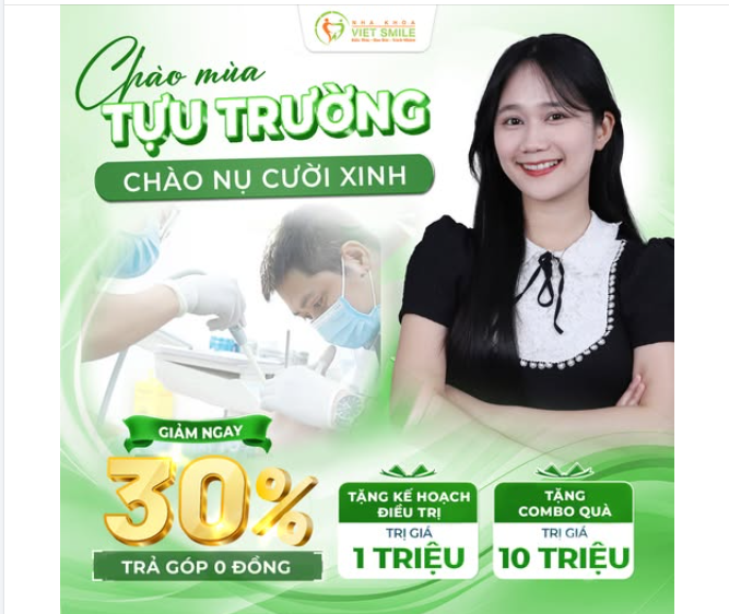 CHỈ CÒN 6 NGÀY CUỐI CÙNG!  Ưu đãi NIỀNG RĂNG GIẢM 30% sẽ chính thức khép lại.