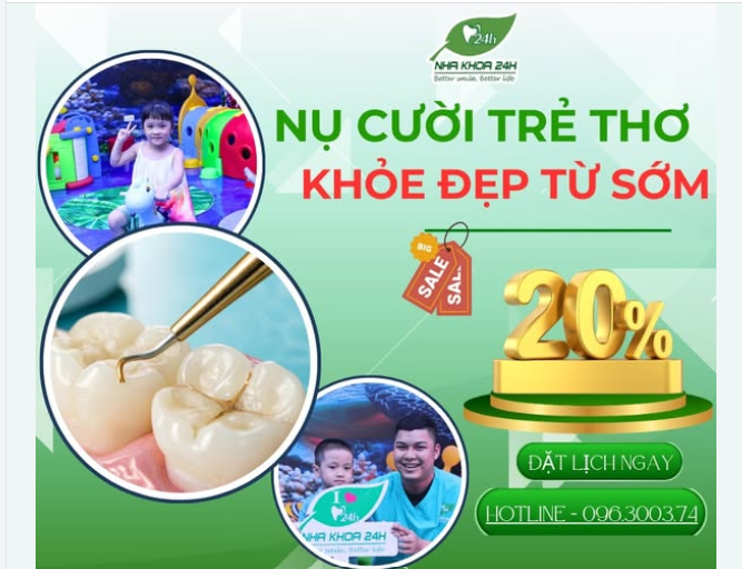 NỤ CƯỜI TRẺ THƠ – KHỎE ĐẸP TỪ SỚM