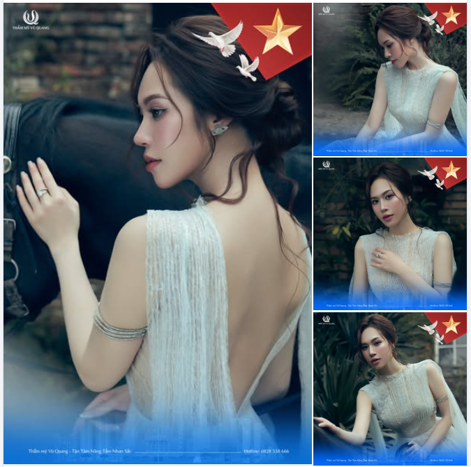 NGẮM KHÁCH CỦA DR VŨ QUANG XINH ĐẸP, QUÝ PHÁI SAU NÂNG MŨI