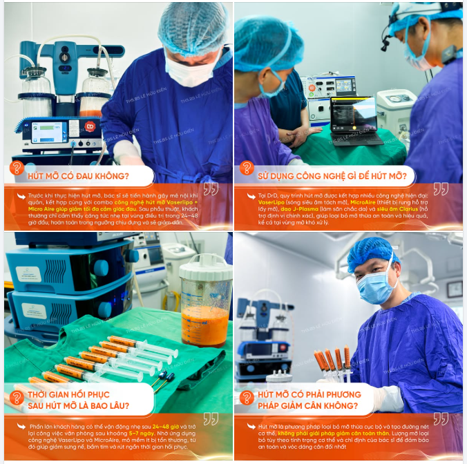 GÓC GIẢI ĐÁP HÚT MỠ TẠI DrD
