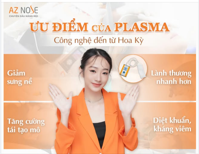 3 lý do bạn nên chiếu Plasma sau khi phẫu thuật nâng mũi