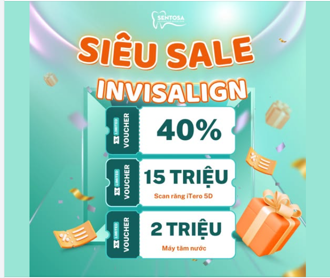 SIÊU SALE NIỀNG RĂNG INVISALIGN – CƠ HỘI CÓ 1-0-2