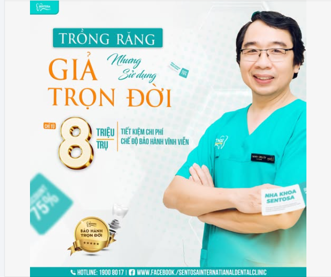 TRỒNG RĂNG GIẢ NHƯNG SỬ DỤNG TRỌN ĐỜI?