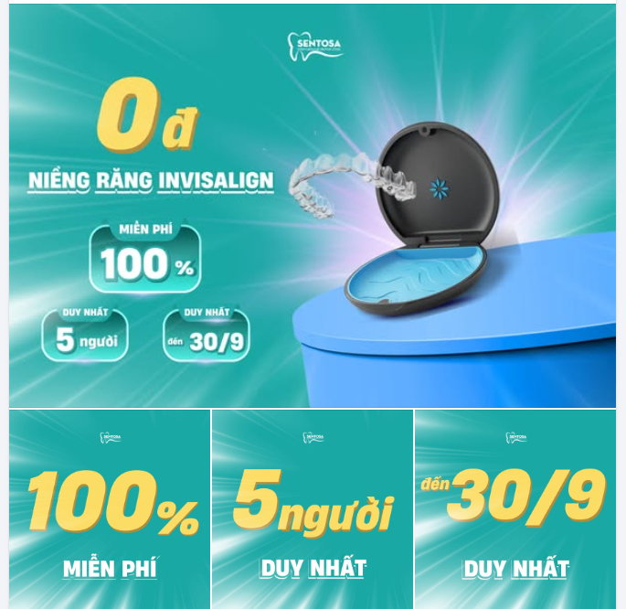 NIỀNG RĂNG INVISALIGN 0đ - THAY ĐỔI NỤ CƯỜI KHÔNG MẤT PHÍ