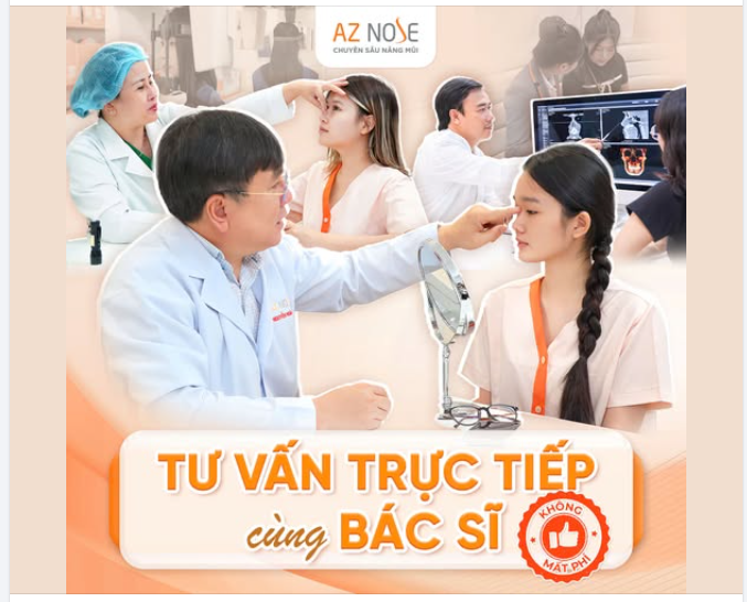Bạn nhận được gì khi tư vấn nâng mũi tại AZ NOSE