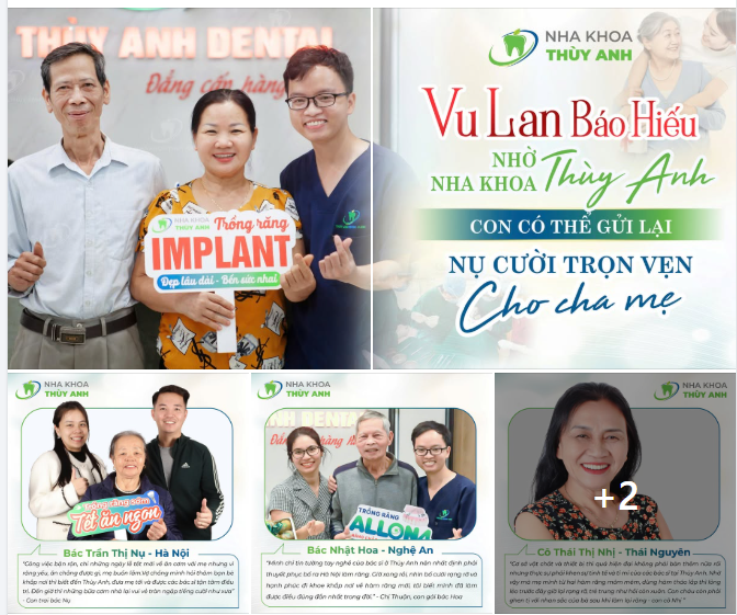VU LAN BÁO HIẾU – NHỜ NHA KHOA THÙY ANH, CON GỬI LẠI NỤ CƯỜI TRỌN VẸN CHO CHA MẸ