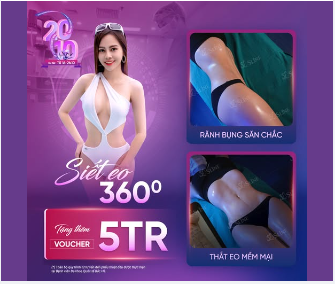 HÚT MỠ SIẾT EO 360° – CHẠM NGƯỠNG EO CON KIẾN