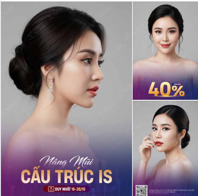 “CHIẾC MŨI – ĐIỂM NHẤN CỦA VẺ ĐẸP TỰ TIN”.