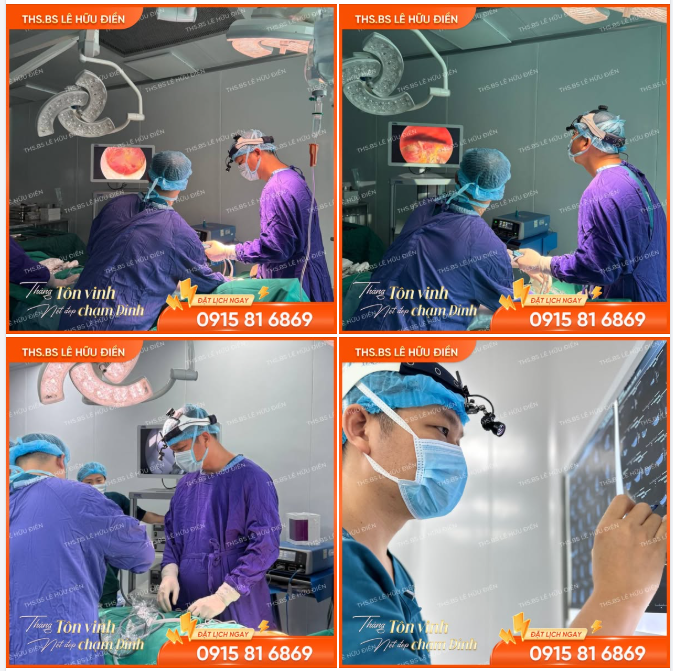Từng khoảnh khắc trong phòng mổ đều là sự tập trung cao độ, tỉ mỉ và chuẩn xác của Ths.Bs Lê Hữu Điền cùng ekip.