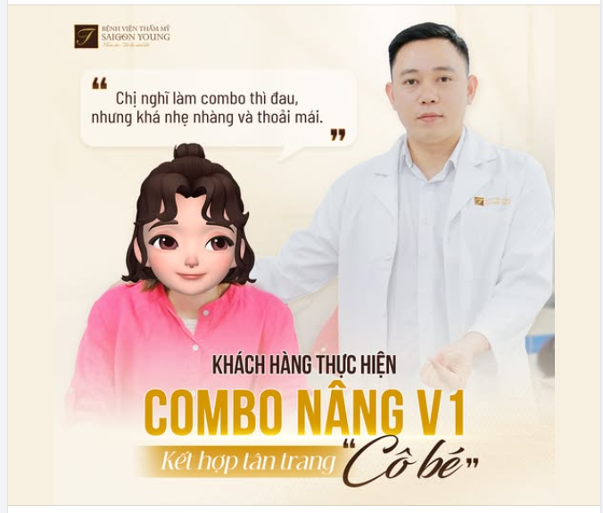 Feedback khách hàng thực hiện Combo Nâng V1 + Tân trang cô bé