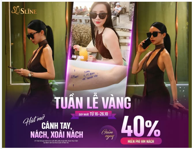 “Chính Mei cũng từng chọn ekip của mình để hút mỡ cánh tay.