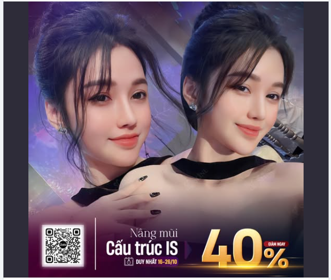 NÂNG MŨI CẤU TRÚC IS – ĐẸP TỪ GÓC NHÌN ĐẦU TIÊN!