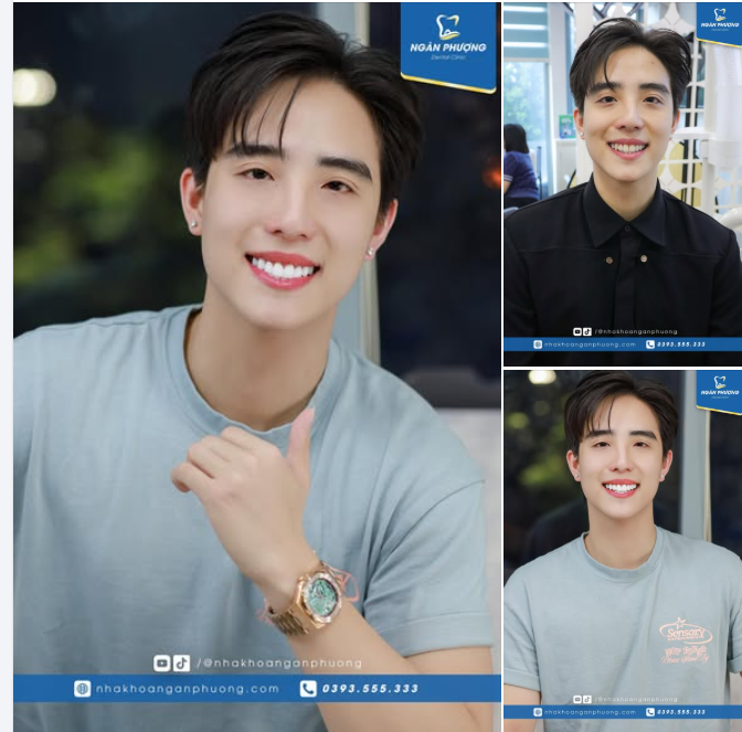 Bảnh bao từng khung hình với nụ cười mới