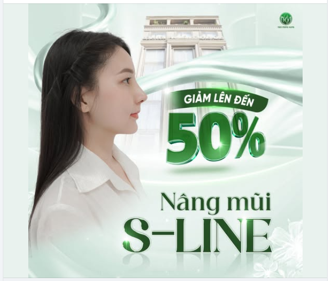 Nâng mũi S-line - Giảm lên đến 50%