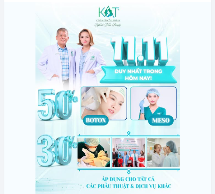 DUY NHẤT HÔM NAY – 11.11  Thời điểm vàng để “tân trang nhan sắc”, đón Tết rạng rỡ!