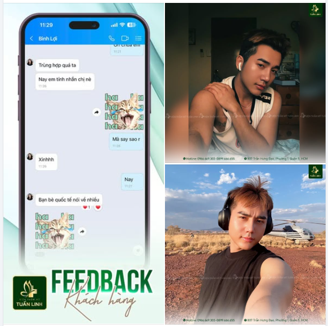 Feedback nâng mũi, độn cằm, nhấn mí từ khách hàng thật 100%!!