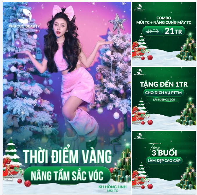GIÁNG SINH XINH - THỜI ĐIỂM VÀNG NÂNG TẦM SẮC VÓC