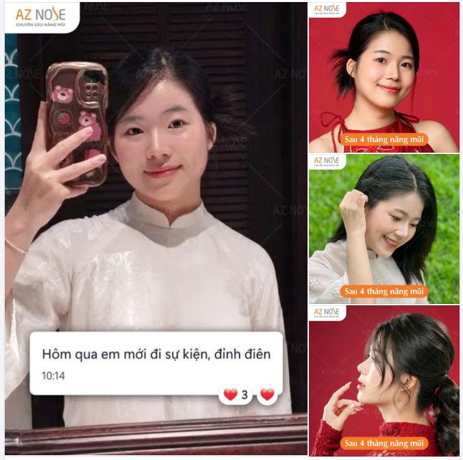 Cảm ơn chiếc feedback xịn xò từ khách iu của AZ NOSE