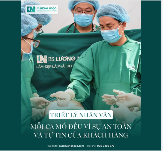 TRIẾT LÝ NHÂN VĂN: MỖI CA MỔ ĐỀU VÌ SỰ AN TOÀN VÀ TỰ TIN CỦA KHÁCH HÀNG