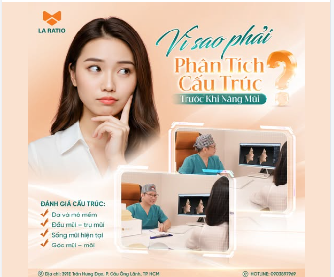 VÌ SAO PHẢI PHÂN TÍCH CẤU TRÚC TRƯỚC KHI NÂNG MŨI?