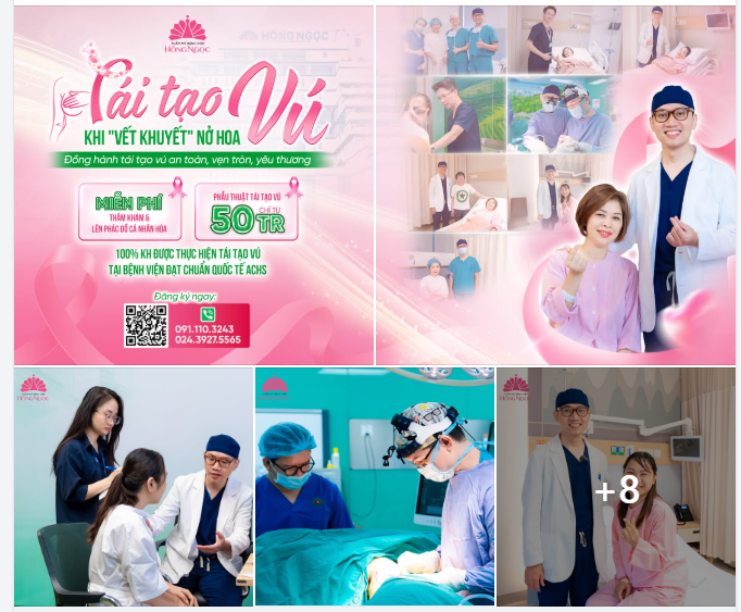 PHẪU THUẬT TÁI TẠO VÚ - KHI “VẾT KHUYẾT” NỞ HOA