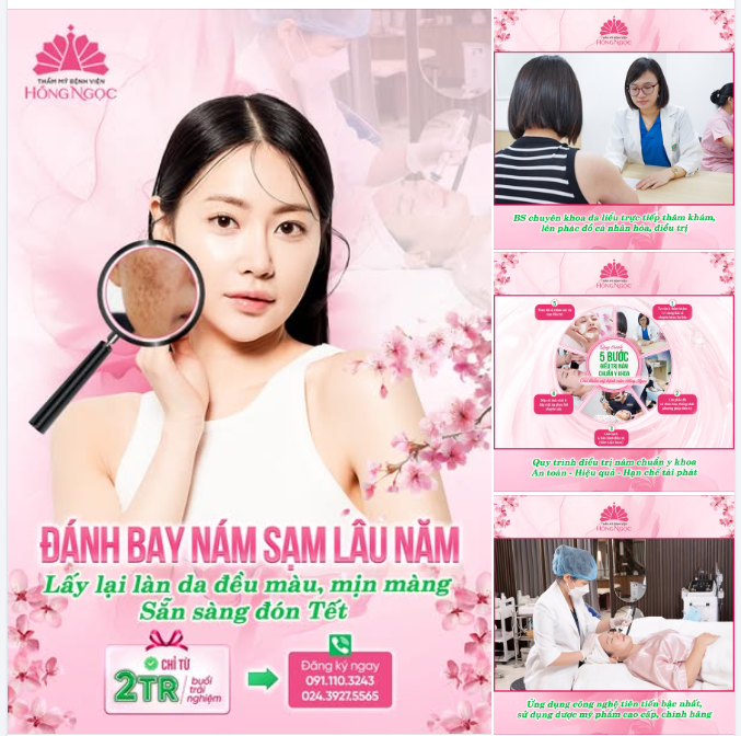 Đánh bay nám sạm lâu năm  Lấy lại làn da đều màu, mịn màng - Sẵn sàng đón Tết