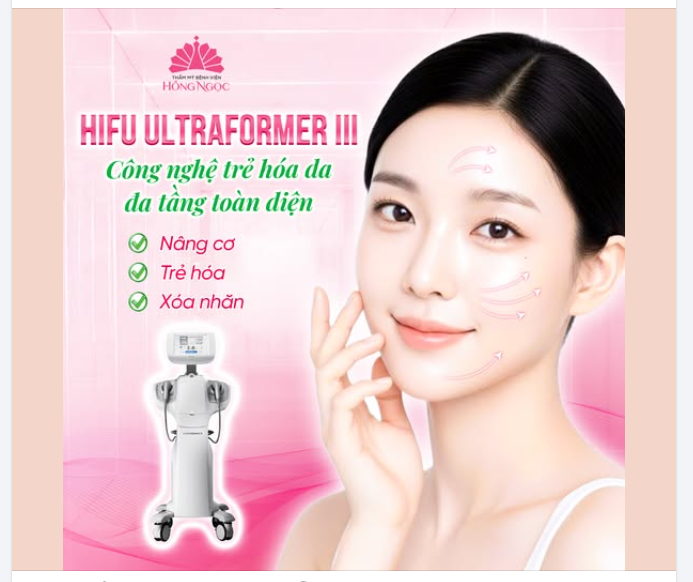 Hifu Ultraformer III - Công nghệ trẻ hóa tầng sâu toàn diện