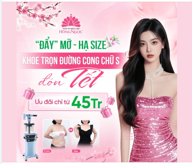 ĐẨY MỠ - HẠ SIZE, KHOE TRỌN ĐƯỜNG CONG CHỮ S ĐÓN TẾT