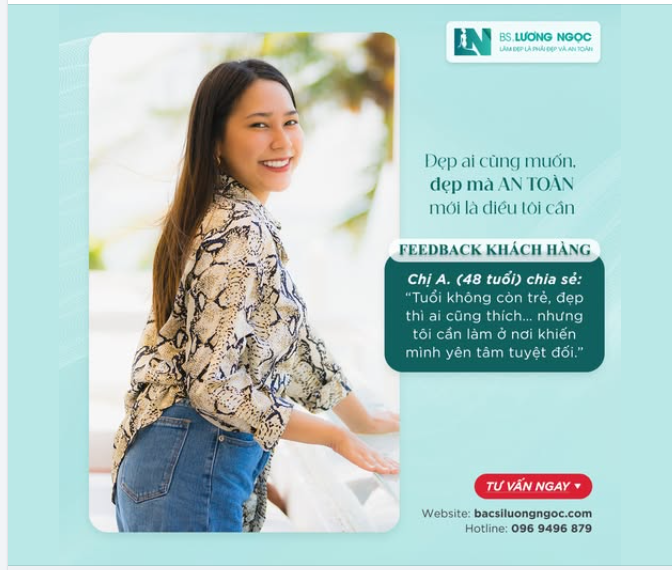 FEEDBACK KHÁCH HÀNG  “Đẹp ai cũng muốn – nhưng đẹp mà AN TOÀN mới là điều tôi cần”