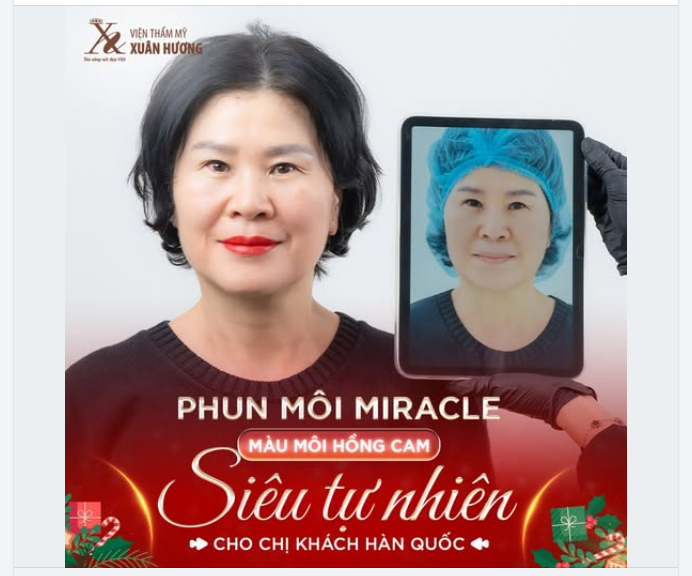 CHỊ KHÁCH HÀN QUỐC CHƯA PHUN MÔI BAO GIỜ NHƯNG LẦN ĐẦU ĐẾN VIỆT NAM ĐÃ TIN CHỌN XUÂN HƯƠNG