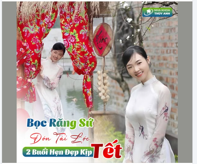 BỌC RĂNG SỨ ĐẸP NHANH, CƯỜI XINH NGAY TRƯỚC TẾT