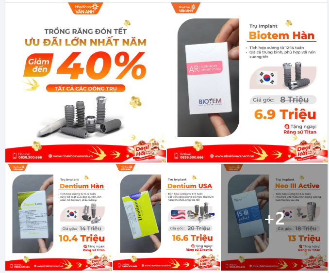 BỎ LỠ LÀ TIẾC! TRỒNG RĂNG ĐÓN TẾT - ƯU ĐÃI LỚN NHẤT NĂM