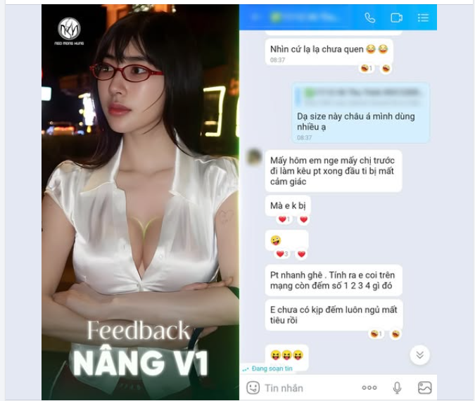Nhả vía cho chị em có V1 căng tròn như này trước Tết.
