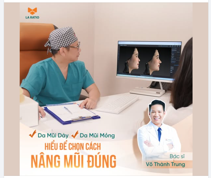 DA MŨI DÀY – DA MŨI MỎNG: HIỂU ĐỂ CHỌN CÁCH NÂNG MŨI ĐÚNG