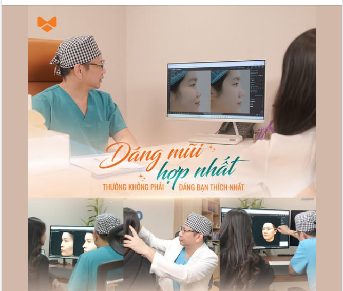 DÁNG MŨI PHÙ HỢP NHẤT…  THƯỜNG KHÔNG PHẢI DÁNG BẠN THÍCH NHẤT