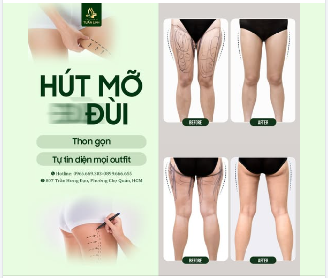 HÚT MỠ ĐÙI THON GỌN, DÁNG CHÂN NUỘT NÀ CHỈ SAU 30 PHÚT!!