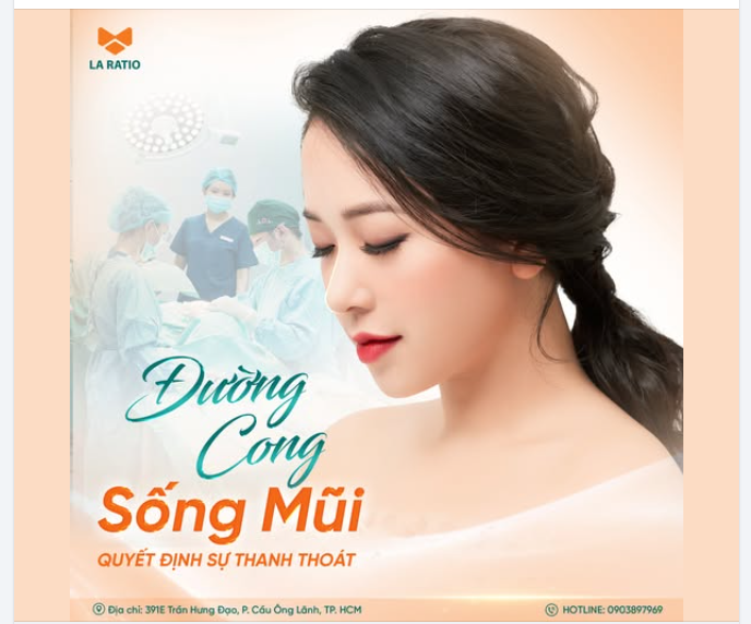 Đường cong sống mũi quyết định sự thanh thoát  Nhiều người vẫn nghĩ mũi đẹp là mũi phải thật cao, thật thẳng.