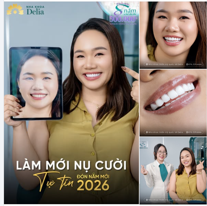 Hai ngày trước thềm bước sang năm mới 2026, chị Đoàn đến từ P. Hoàn Kiếm đã kịp tậu một nụ cười răng sứ cho bản thân